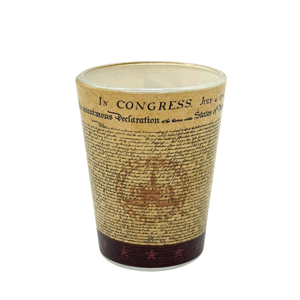 Colonial Williamsburg Declaration of Independence Shot Glass | The Shops at Colonial Williamsburg