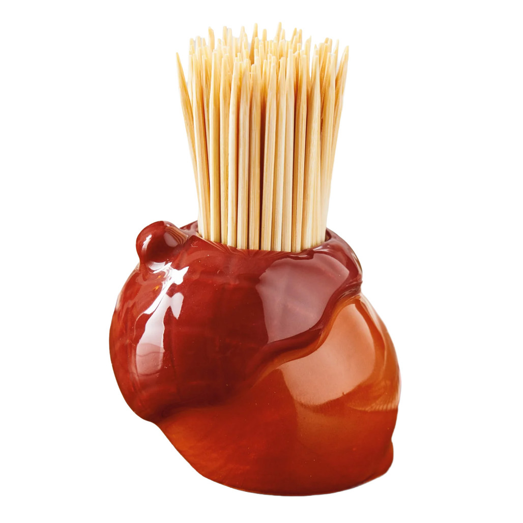 Brown Acorn Toothpick Holder | The Shops at Colonial Williamsburg