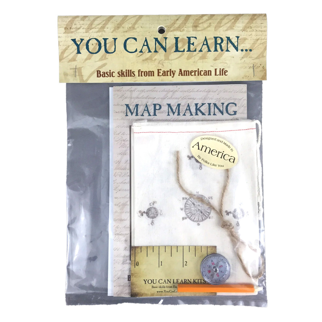 You Can Learn Children's Craft Kit - Map Making | The Shops at Colonial Williamsburg