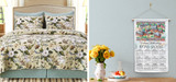 Picture of Garden Images quilt and 2026 Colonial Williamsburg Towel Calendar