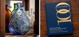 Picture of Colonial Williamsburg Foundation's 100th Anniversary Glass Flask and Commemorative Book