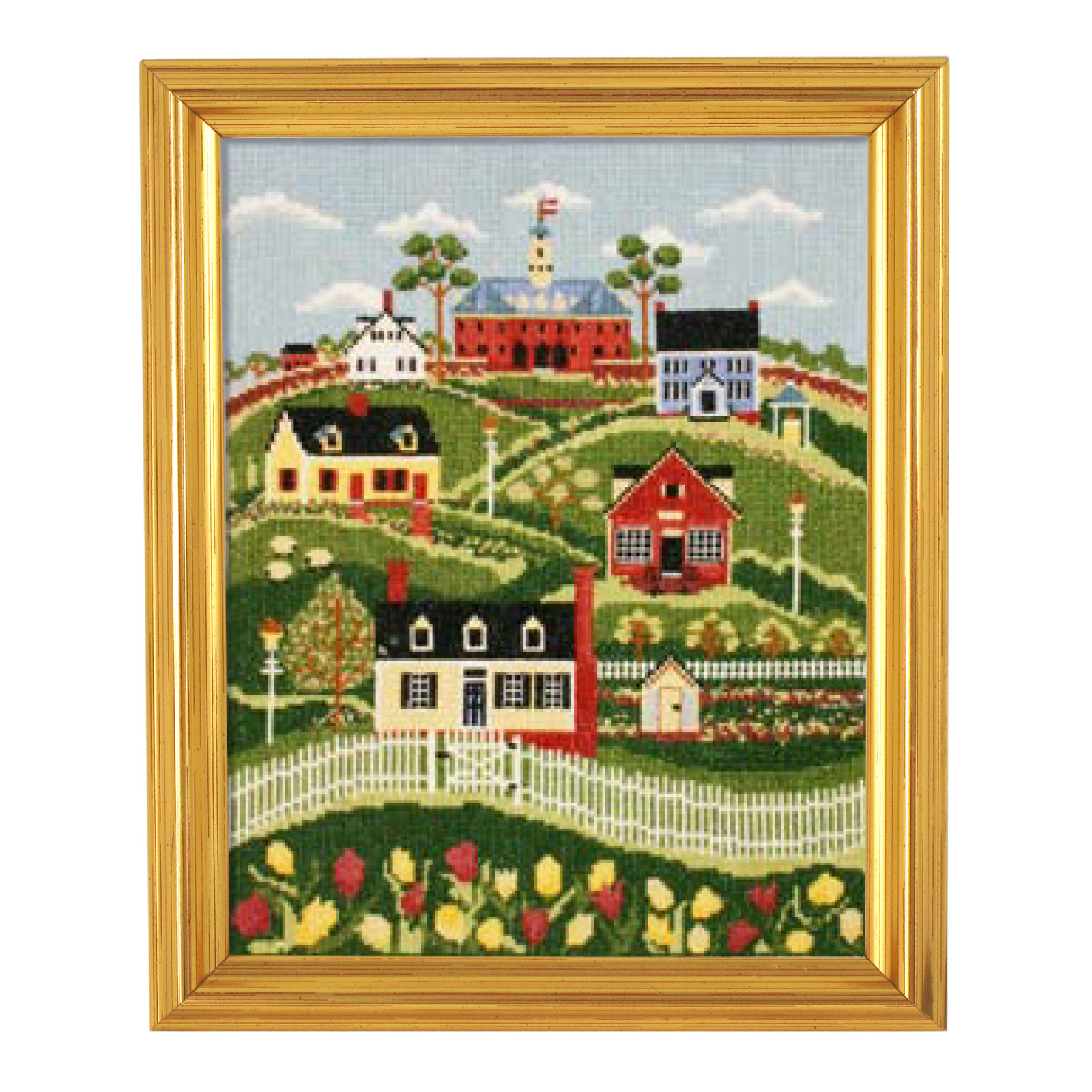 Karen Cruden "Spring in Williamsburg" Counted Cross Stitch Kit