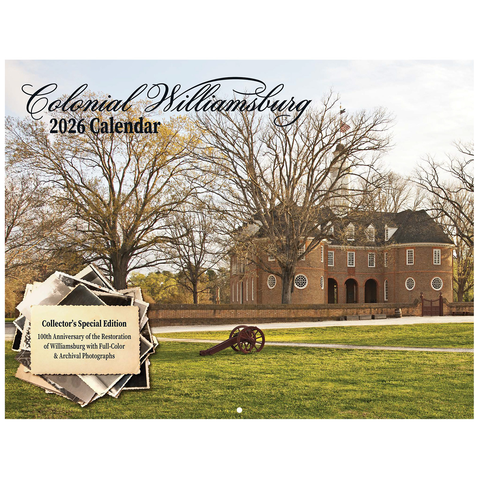 2026 Colonial Williamsburg Wall Calendar