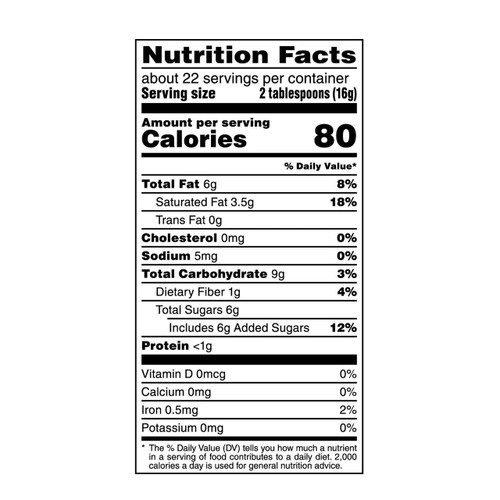 American Heritage Grated Dark Chocolate - nutrition info