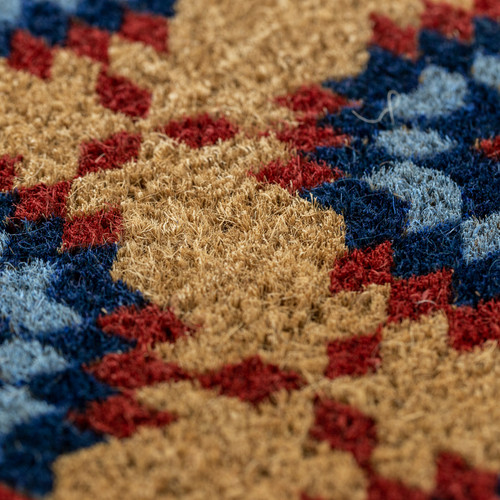 WILLIAMSBURG Star Quilt Coir Doormat | The Shops at Colonial Williamsburg