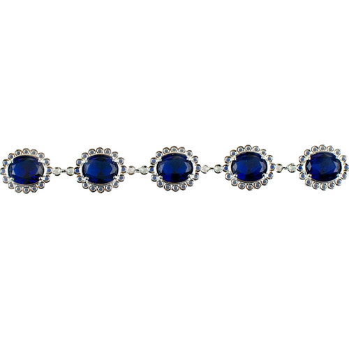 Floral Sapphire and Diamond Bracelet, 14K – Fortunoff Fine Jewelry