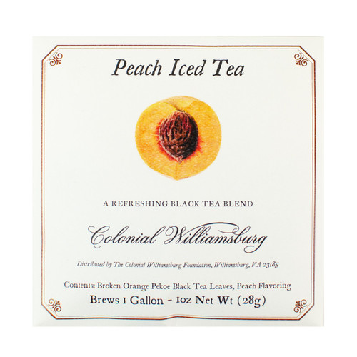 Peach Iced Tea | The Shops at Colonial Williamsburg