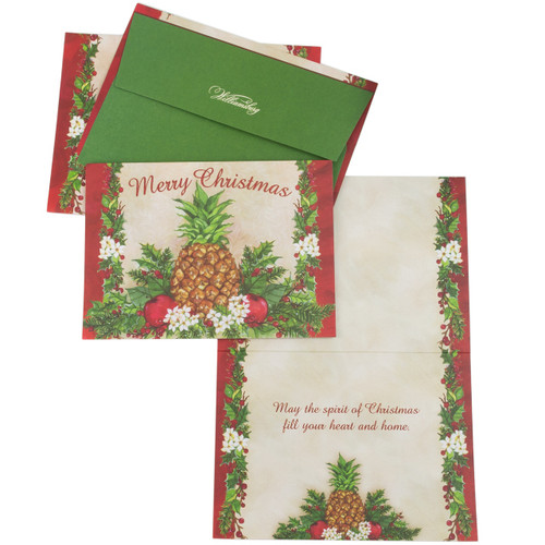 Holiday Pineapple Christmas Cards | The Shops at Colonial Williamsburg