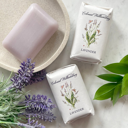 Colonial Williamsburg Lavender Soap Set | The Shops at Colonial Williamsburg