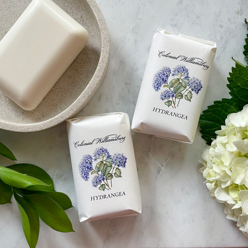 Colonial Williamsburg Hydrangea Soap Set | The Shops at Colonial Williamsburg