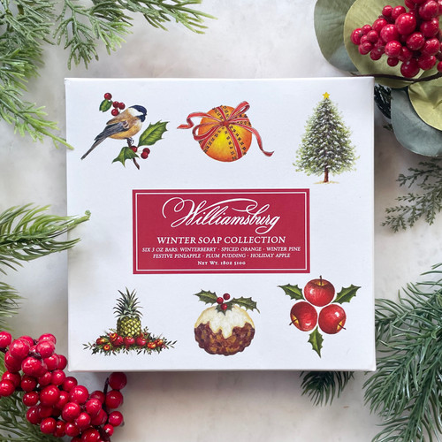 Colonial Williamsburg Scented Holiday Soaps Gift Set | The Shops at Colonial Williamsburg