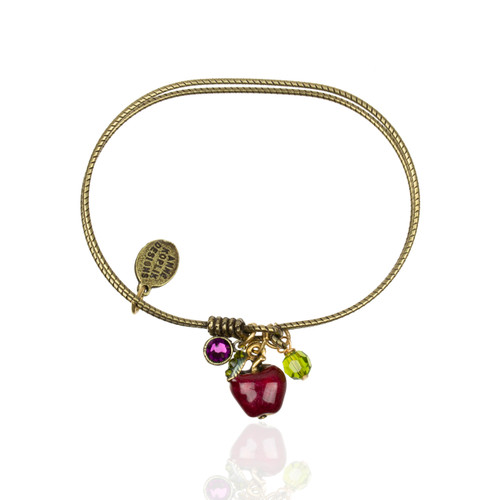Red Apple Charm Bracelet by Anne Koplik | The Shops at Colonial Williamsburg