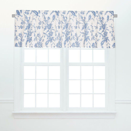 WILLIAMSBURG Bleighton Blue Valance | The Shops at Colonial Williamsburg