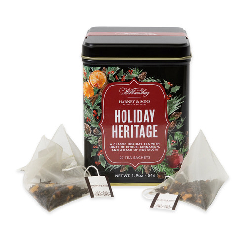 WILLIAMSBURG Holiday Heritage Tea by Harney & Sons | The Shops at Colonial Williamsburg WILLIAMSBURG Holiday Heritage Tea by Harney & Sons | The Shops at Colonial Williamsburg