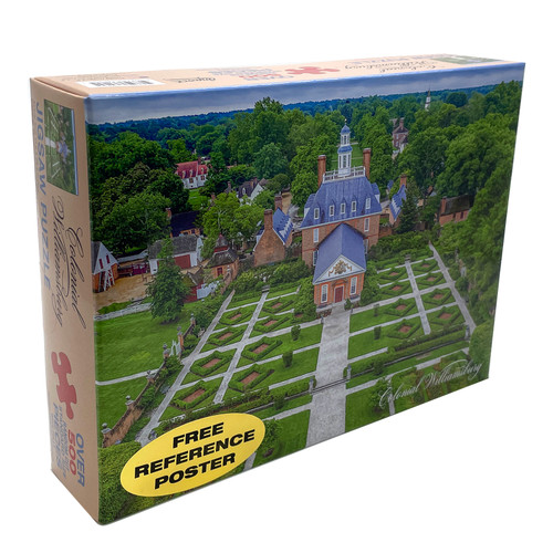 Governor's Palace Garden Jigsaw Puzzle | The Shops at Colonial Williamsburg