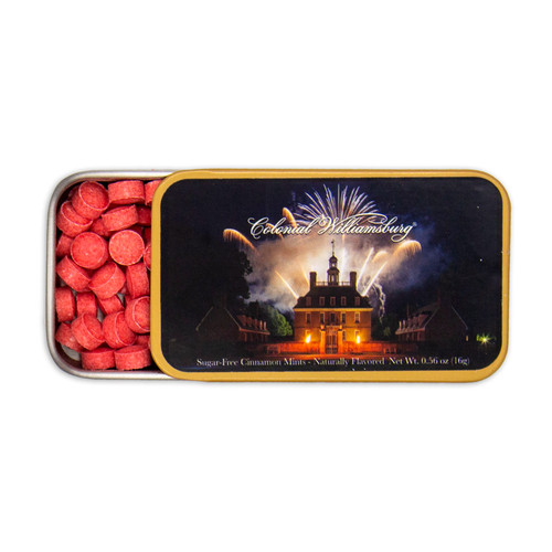 Palace Fireworks Cinnamon Mints Tin | The Shops at Colonial Williamsburg