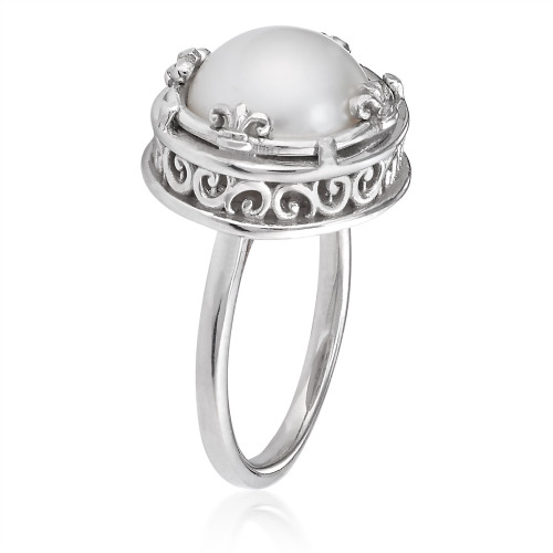 Sterling Silver Pearl Ring | The Shops at Colonial Williamsburg