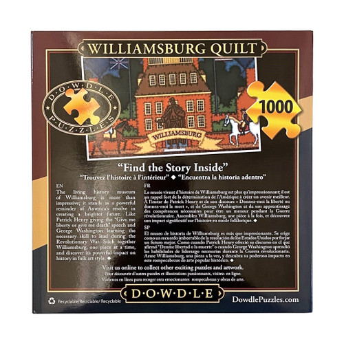 Colonial Williamsburg Quilt Jigsaw Puzzle | The Shops at Colonial Williamsburg