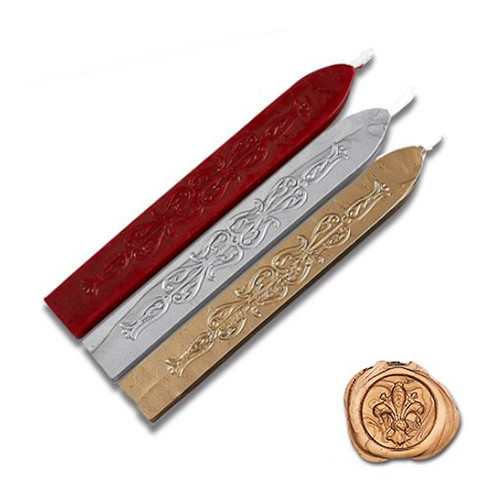 Flexible Sealing Wax Tri-Pack - Gold, Silver, Red