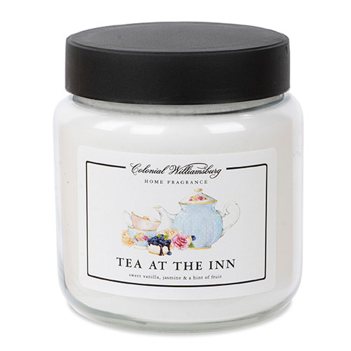 Tea at the Inn 16 oz Jar Candle | The Shops at Colonial Williamsburg