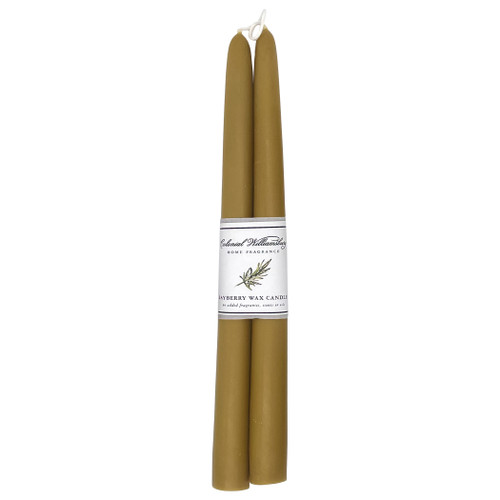 12" Bayberry Wax Taper Candles | The Shops at Colonial Williamsburg