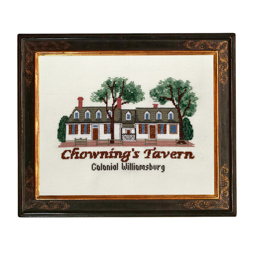 "Chowning's Tavern" Counted Cross Stitch Kit  | The Shops at Colonial Williamsburg