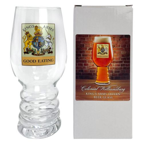 King's Arms Tavern Beer Glass | The Shops at Colonial Williamsburg
