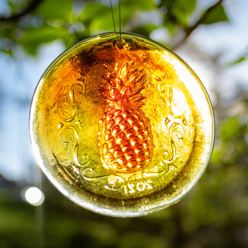 Blenko Glass Suncatcher - Pineapple | The Shops at Colonial Williamsburg