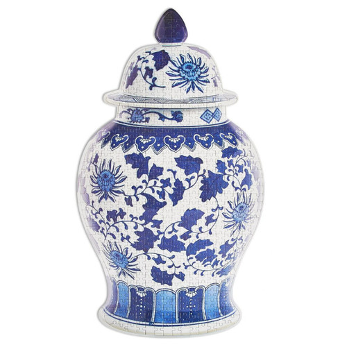 Blue and White Ginger Jar 500 Piece Jigsaw Puzzle | The Shops at Colonial Williamsburg