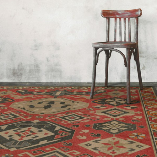 WILLIAMSBURG Traditional "All Spice" Vintage Vinyl Floorcloth | The Shops at Colonial Williamsburg