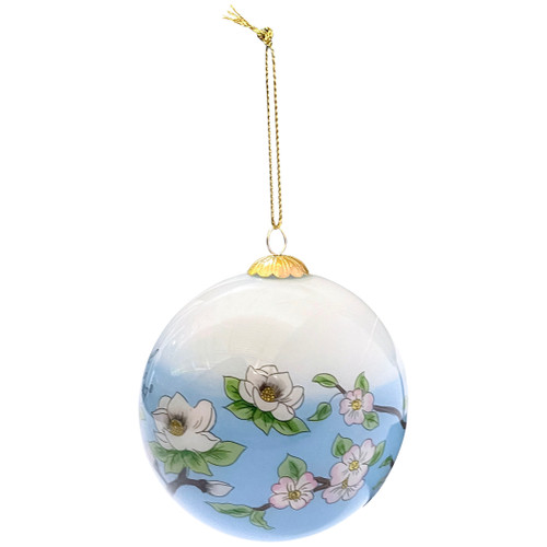 Colonial Williamsburg Magnolia Glass Ornament | The Shops at Colonial Williamsburg