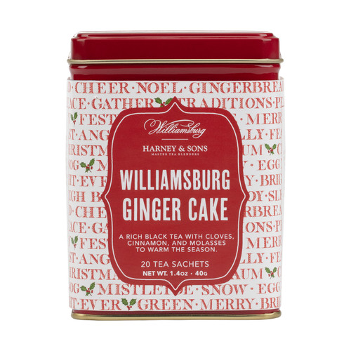 WILLIAMSBURG Ginger Cakes Tea by Harney & Sons | The Shops at Colonial Williamsburg