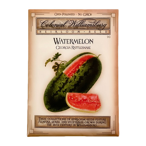 Georgia Rattlesnake Watermelon Seeds | The Shops at Colonial Williamsburg