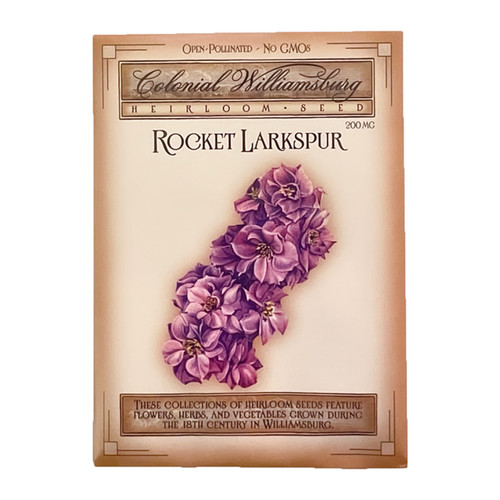 Rocket Larkspur Flower Seeds | The Shops at Colonial Williamsburg