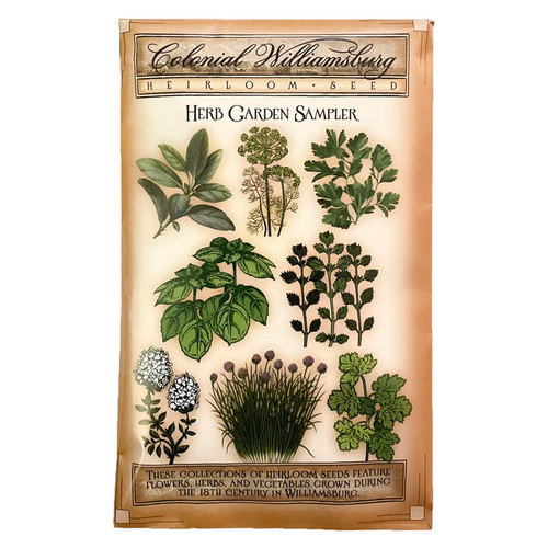 Colonial Williamsburg Herb Garden Seed Collection | The Shops at Colonial Williamsburg