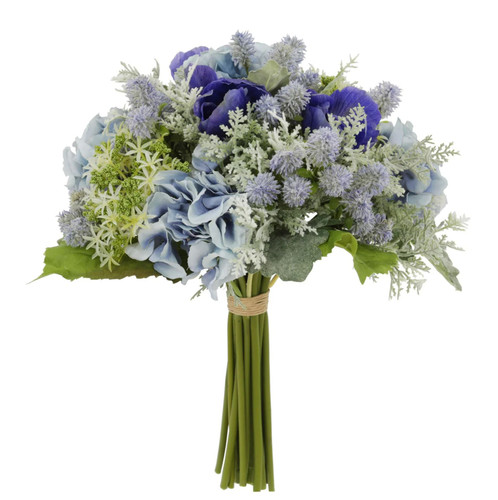 Poppy & Hydrangea 13" Bouquet | The Shops at Colonial Williamsburg