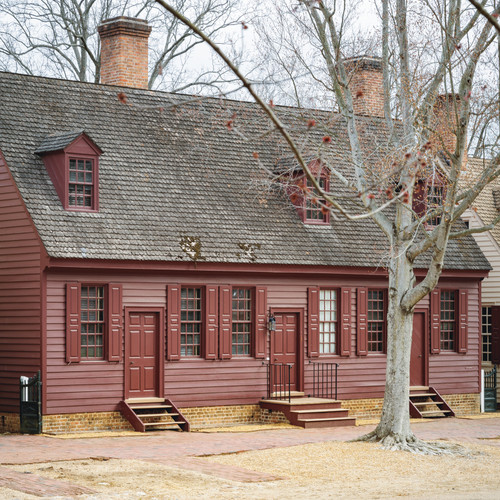 Restoring Williamsburg - John Crump House after the restoration | The Shops at Colonial Williamsburg