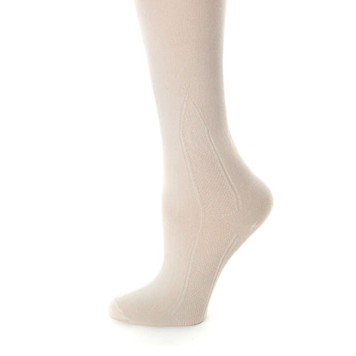 Adult Lightweight White Cotton Stockings
