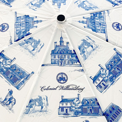 Colonial Williamsburg Historic Scenes Travel Umbrella | The Shops at Colonial Williamsburg