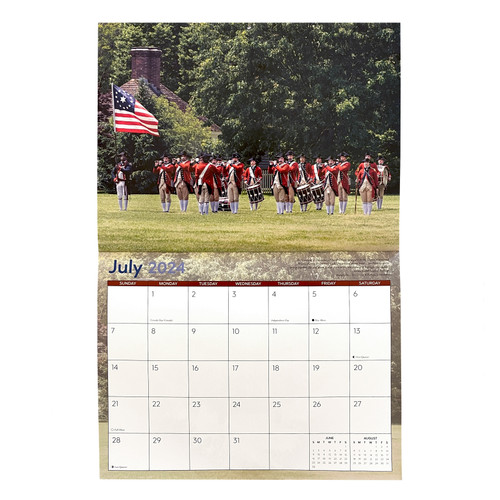 2024 Colonial Williamsburg Wall Calendar   113071 S23 Jul  42723.1690473006 