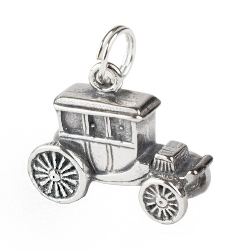 Sterling Silver Charm - Carriage | The Shops at Colonial Williamsburg