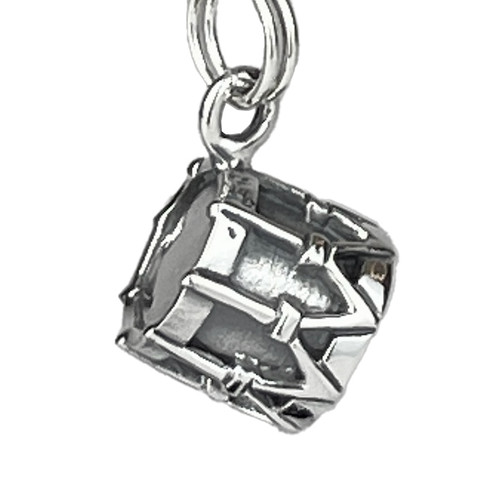 Sterling Silver Charm - Drum | The Shops at Colonial Williamsburg