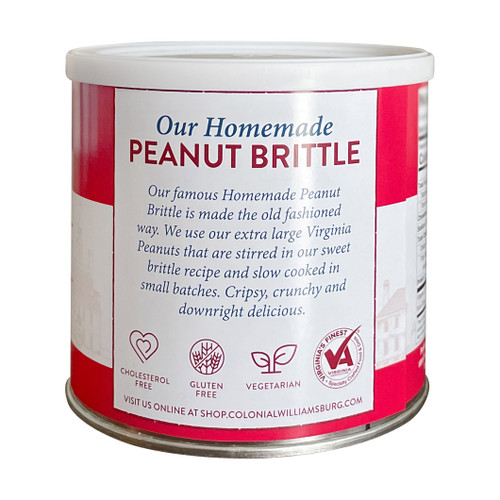 Colonial Williamsburg Virginia Peanut Brittle 10 oz | The Shops at Colonial Williamsburg