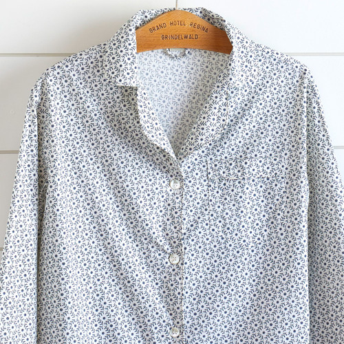 CRAFT & FORGE Dotted Vine Night Shirt by Taylor Linens | The Shops at Colonial Williamsburg