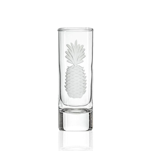 Fresh Pineapple Etched Cordial Shot Glass 2.5 Oz | The Shops at Colonial Williamsburg