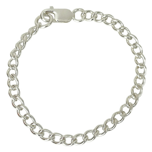 Anatoli Collection Sterling Silver Charm Bracelet