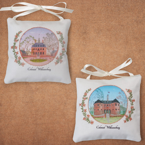 Colonial Williamsburg Ornament Embroidery Kit - Governor's Palace & Capitol Building | The Shops at Colonial Williamsburg