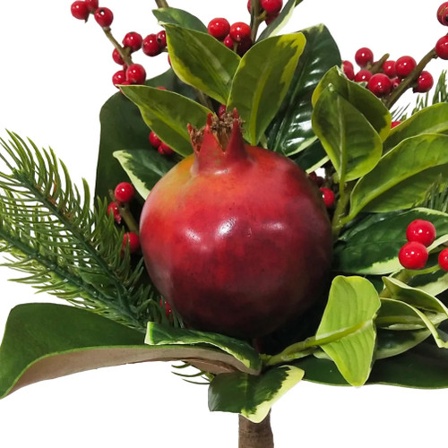 Pomegranate & Holly Berry Pick 12" | The Shops at Colonial Williamsburg