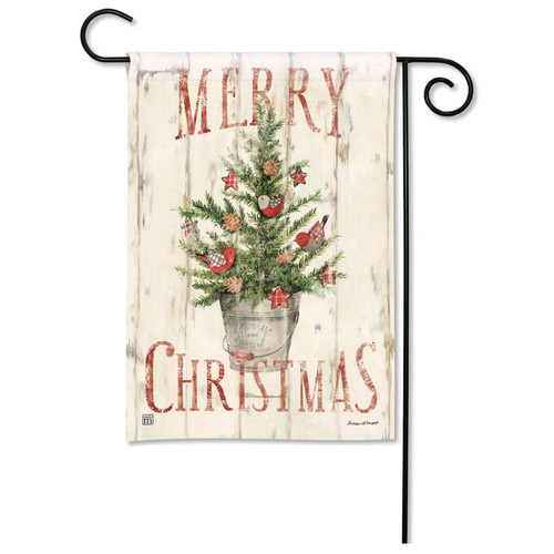 Farmhouse Christmas Garden Flag | The Shops at Colonial Williamsburg