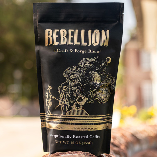 Craft & Forge "Rebellion" Coffee - 1 LB Whole Bean Dark Roast | The Shops at Colonial Williamsburg